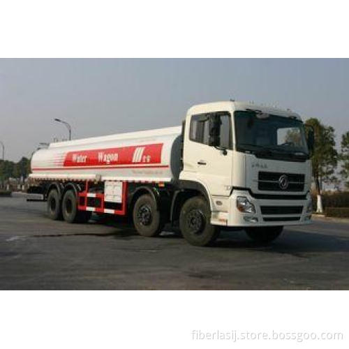 24500L (6,472 US Gallon) Fuel Tank Truck , 8x4 248HP Road D